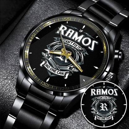 RAMOS 13K1-447 – Personalized Name Watch “If Can’t Fix It, No One Can”