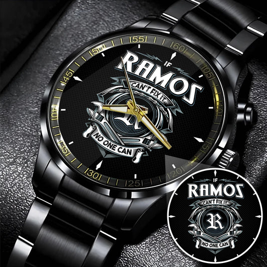 RAMOS 13K1-447 – Personalized Name Watch “If Can’t Fix It, No One Can”