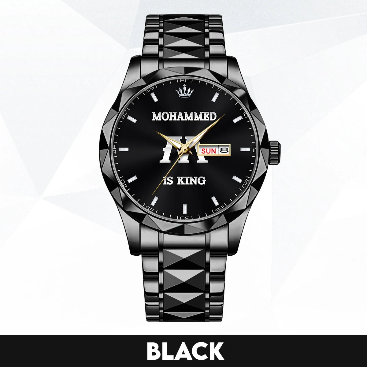 MOHAMMED 13K1-460 Personalized Name Watch