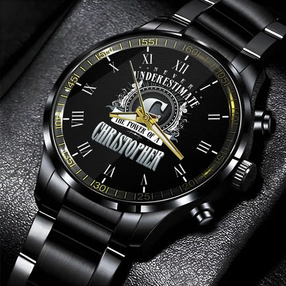 CHRISTOPHER 13K1-85 Personalized Watch, Premium Gift for Anniversary