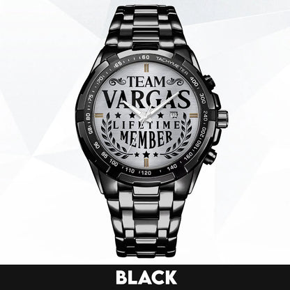 VARGAS 13K1-437 Alloy-Quatz-Men Watch, Personalized Premium Gift for Anniversary