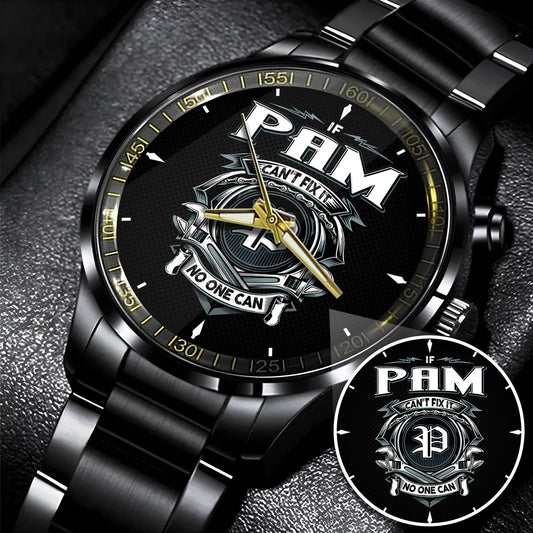 PAM 13K1-447 – Personalized Name Watch “If Can’t Fix It, No One Can”