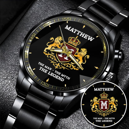 The Man The Myth Legend Royal Luxury Watch MATTHEW M1-W21