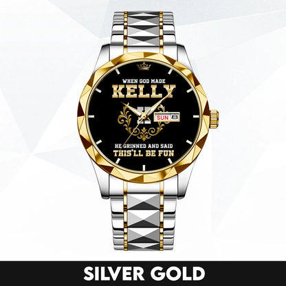 God Made Your Name Royal Watch KELLY M1-W14