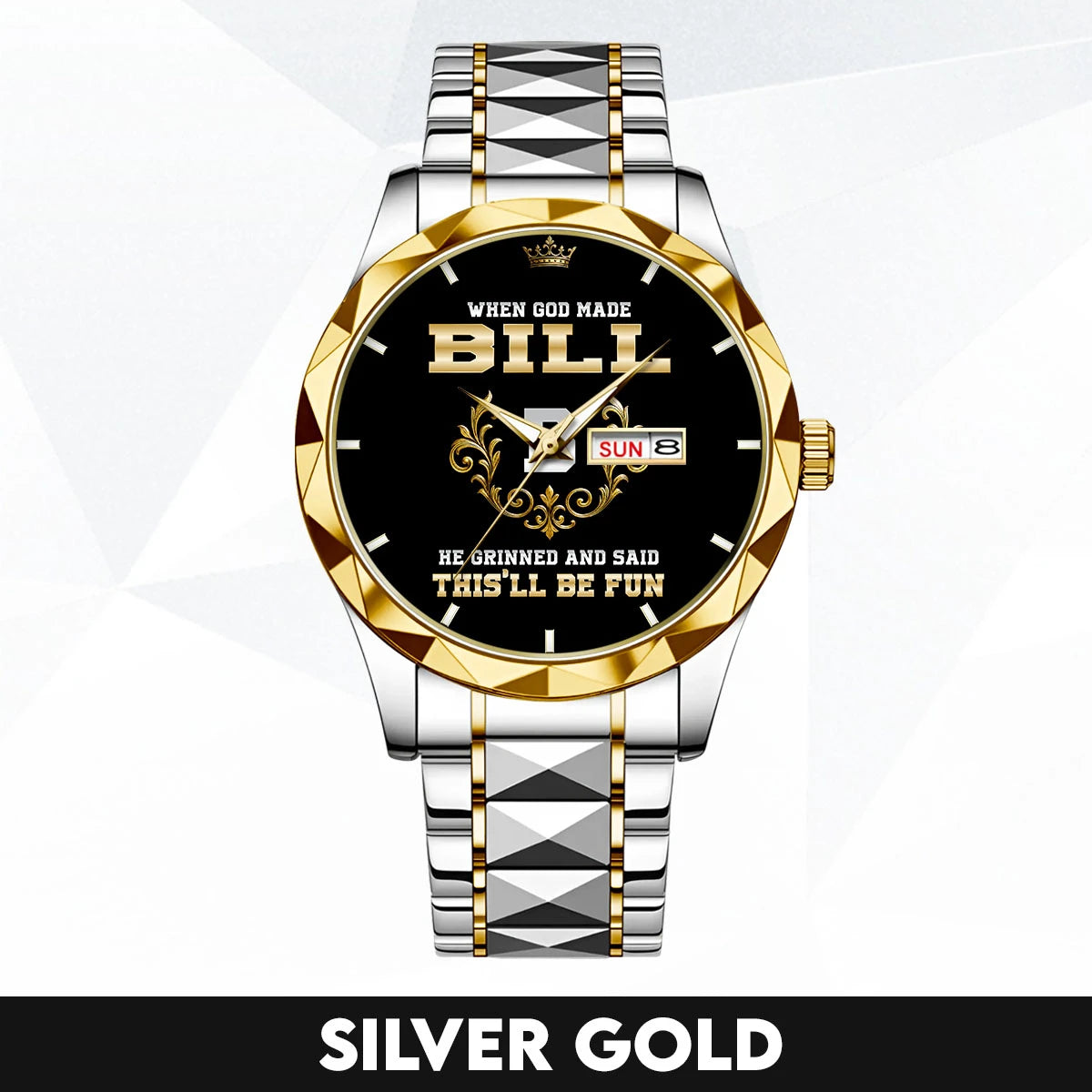 God Made Your Name Royal Watch BILL M1-W14