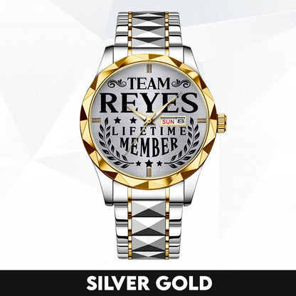REYES 13K1-437 Luxury Alloy-Men Watch, Personalized Premium Gift for Anniversary