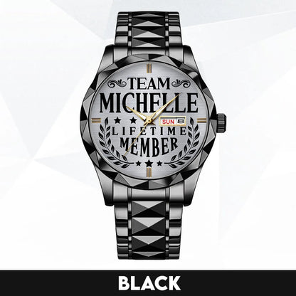 MICHELLE 13K1-437 Luxury Alloy-Men Watch, Personalized Premium Gift for Anniversary