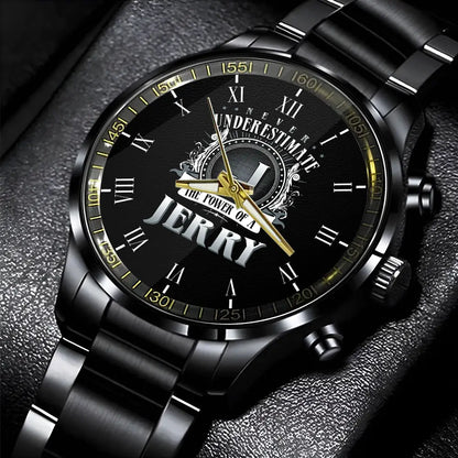 JERRY 13K1-85 Personalized Watch, Premium Gift for Anniversary