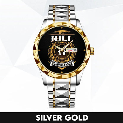 HILL 13K1-434 Luxury Alloy-Men Watch, Personalized Premium Gift for Anniversary
