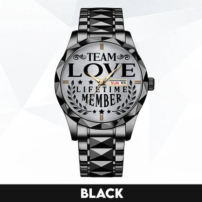 LOVE 13K1-437 Luxury Alloy-Men Watch, Personalized Premium Gift for Anniversary