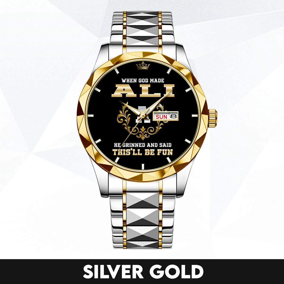 God Made Your Name Royal Watch ALI M1-W14