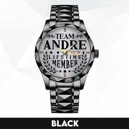 ANDRE 13K1-437 Luxury Alloy-Men Watch, Personalized Premium Gift for Anniversary