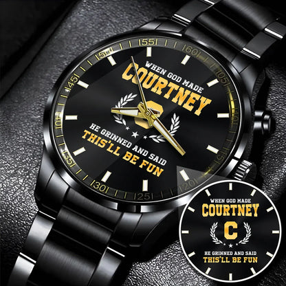 When God Made He Grinned And Said This'll Be Fun Watch COURTNEY M1-W7