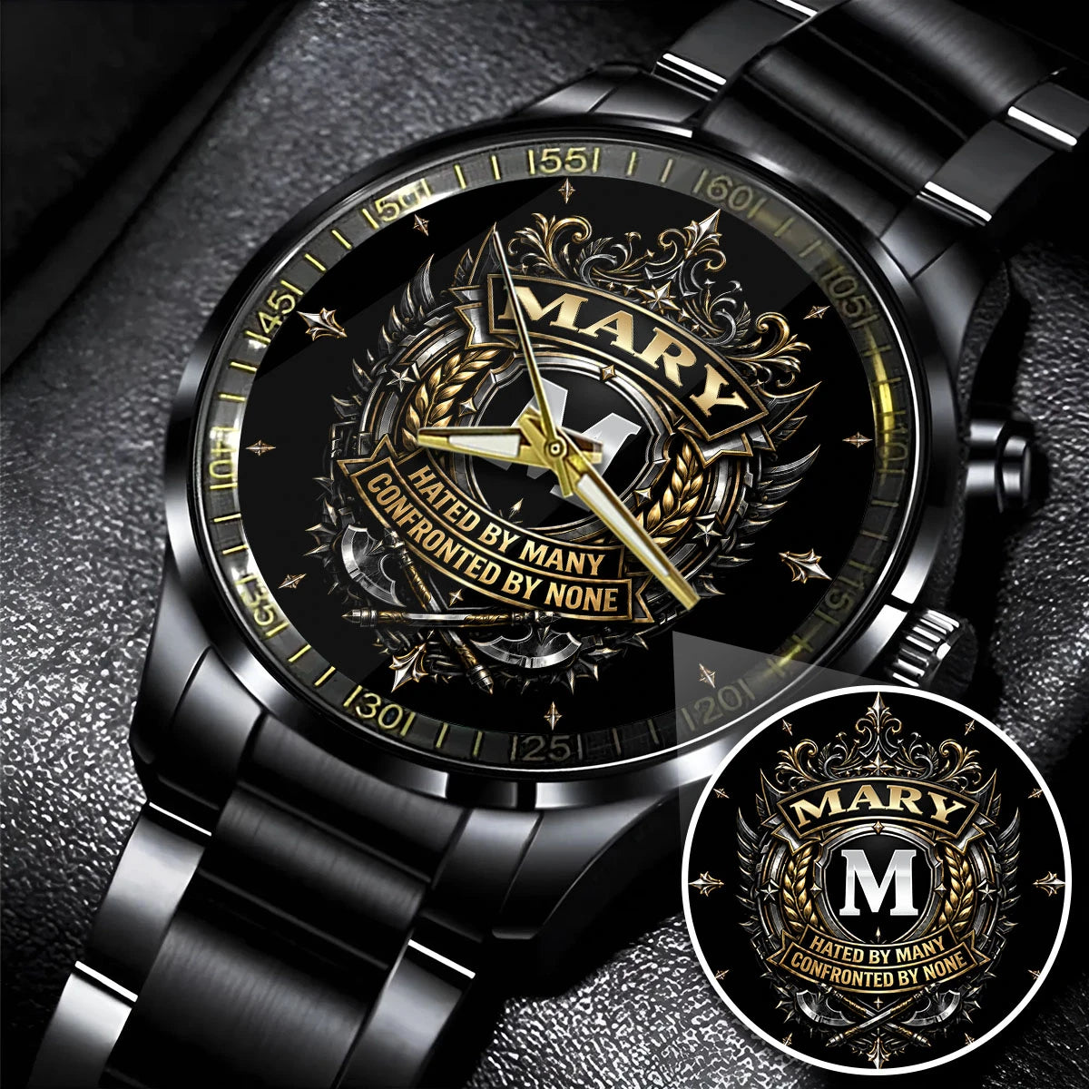 MARY 13K1-479 Hated by many confronted by none