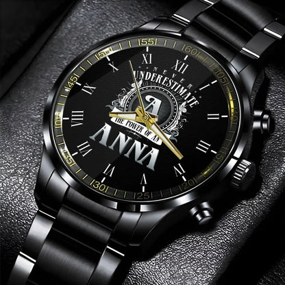 ANNA 13K1-85 Personalized Watch, Premium Gift for Anniversary