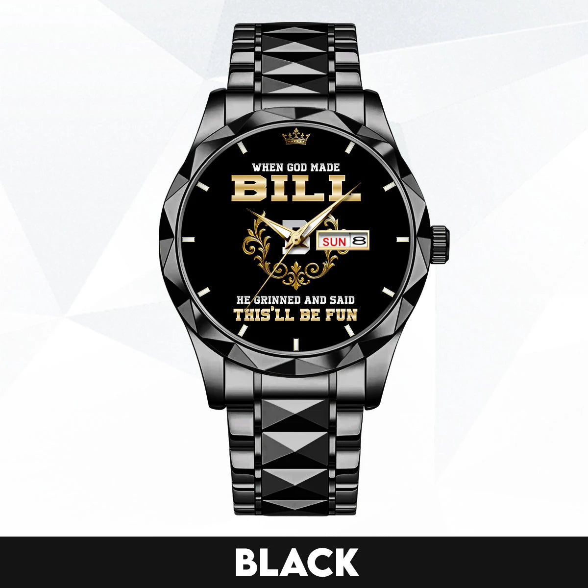 God Made Your Name Royal Watch BILL M1-W14