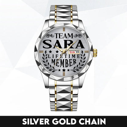 SARA 13K1-437 Luxury Alloy-Men Watch, Personalized Premium Gift for Anniversary
