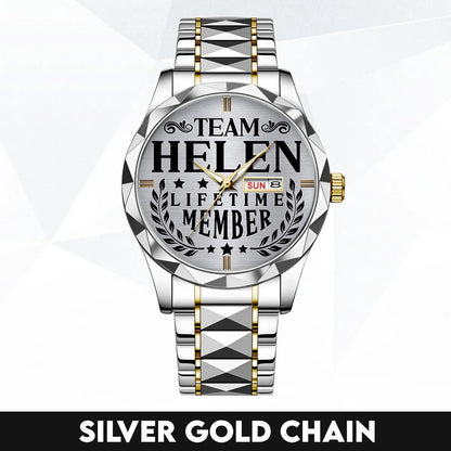 HELEN 13K1-437 Luxury Alloy-Men Watch, Personalized Premium Gift for Anniversary