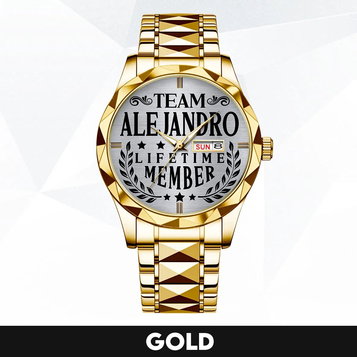ALEJANDRO 13K1-437 Luxury Alloy-Men Watch, Personalized Premium Gift for Anniversary