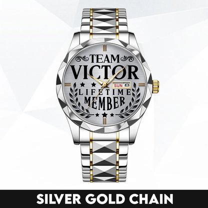 VICTOR 13K1-437 Luxury Alloy-Men Watch, Personalized Premium Gift for Anniversary