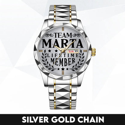 MARTA 13K1-437 Luxury Alloy-Men Watch, Personalized Premium Gift for Anniversary