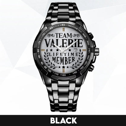 VALERIE 13K1-437 Alloy-Quatz-Men Watch, Personalized Premium Gift for Anniversary