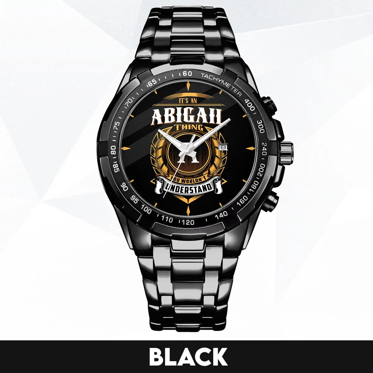 ABIGAIL 13K2-434 Alloy-Quatz-Men Watch, Personalized Premium Gift for Anniversary