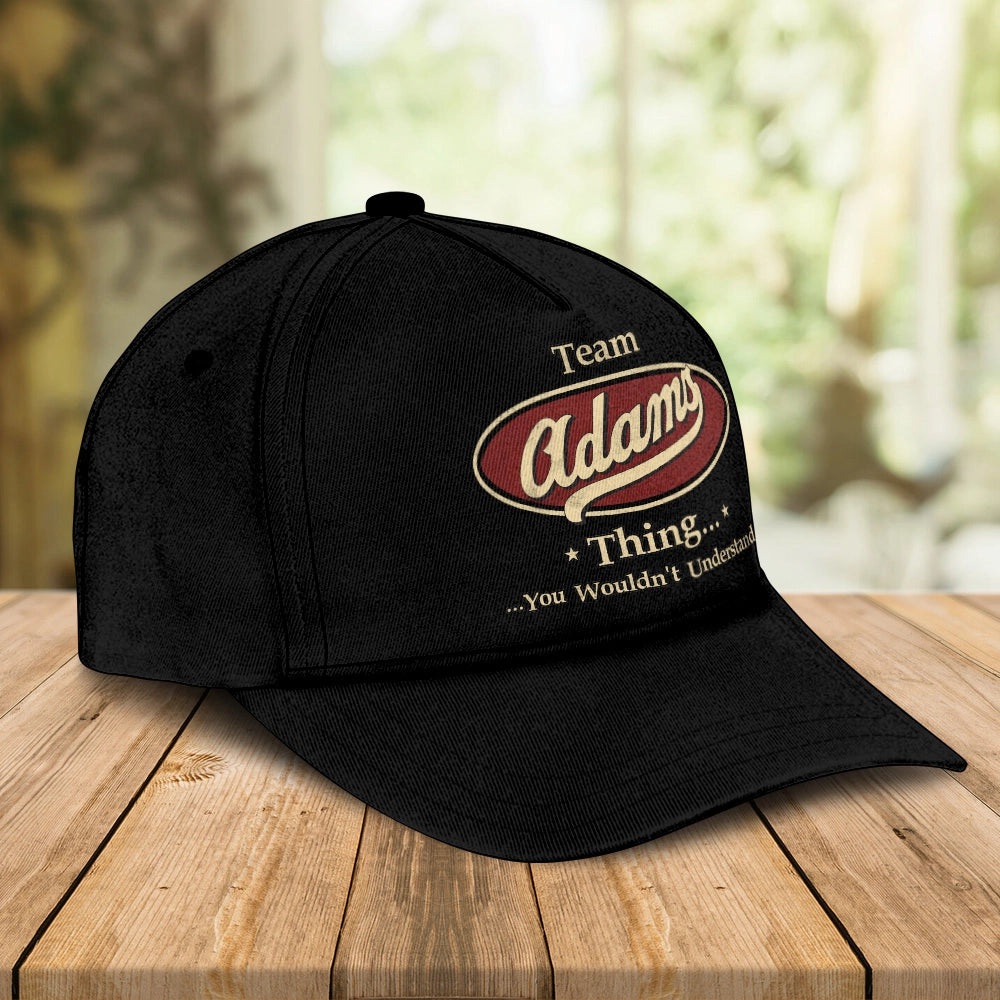 ADAMS 13K1-87 Personalized Name Cap Limited Edition