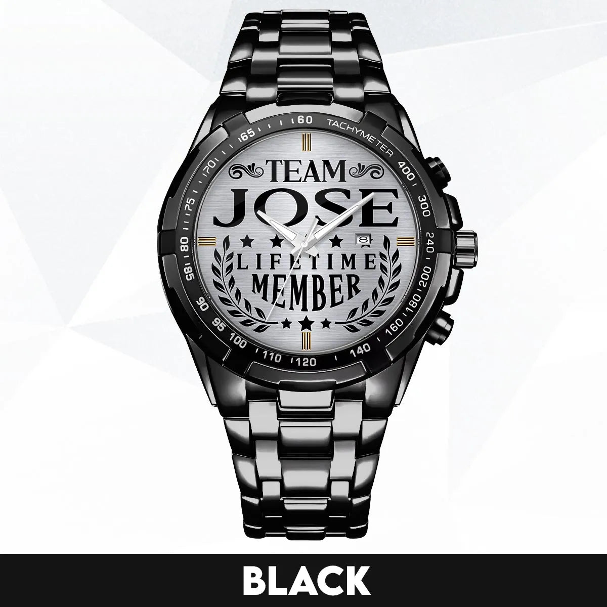 JOSE 13K1-437 Alloy-Quatz-Men Watch, Personalized Premium Gift for Anniversary