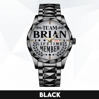 BRIAN 13K1-437 Luxury Alloy-Men Watch, Personalized Premium Gift for Anniversary