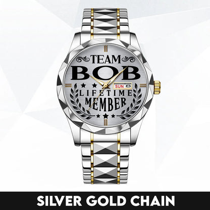 BOB 13K1-437 Luxury Alloy-Men Watch, Personalized Premium Gift for Anniversary