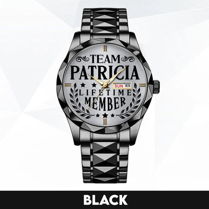PATRICIA 13K1-437 Luxury Alloy-Men Watch, Personalized Premium Gift for Anniversary