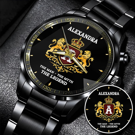 The Man The Myth Legend Royal Luxury Watch ALEXANDRA M1-W21