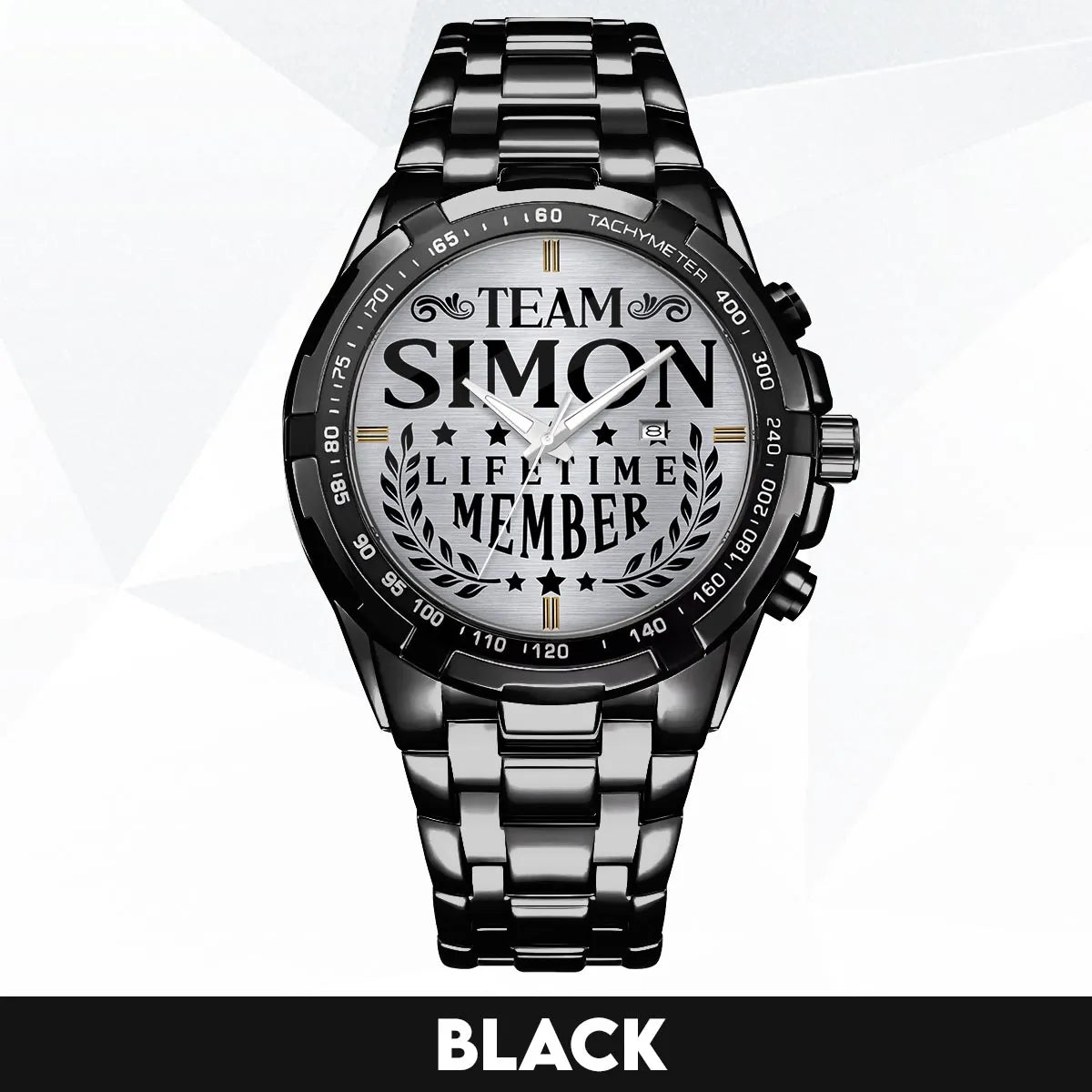 SIMON 13K1-437 Alloy-Quatz-Men Watch, Personalized Premium Gift for Anniversary