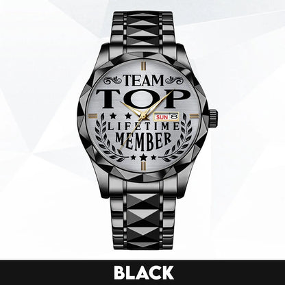 TOP 13K1-437 Luxury Alloy-Men Watch, Personalized Premium Gift for Anniversary