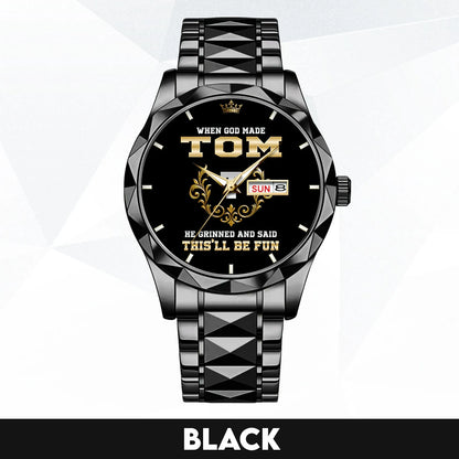 God Made Your Name Royal Watch TOM M1-W14