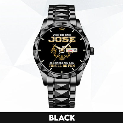 God Made Your Name Royal Watch JOSE M1-W14