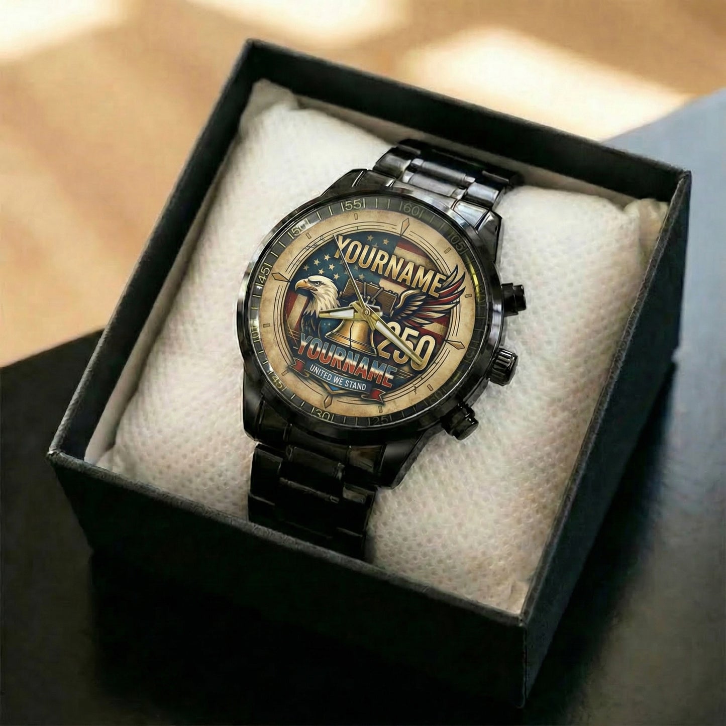 Personalized Name Watch America 250 A Legacy Of Freedom