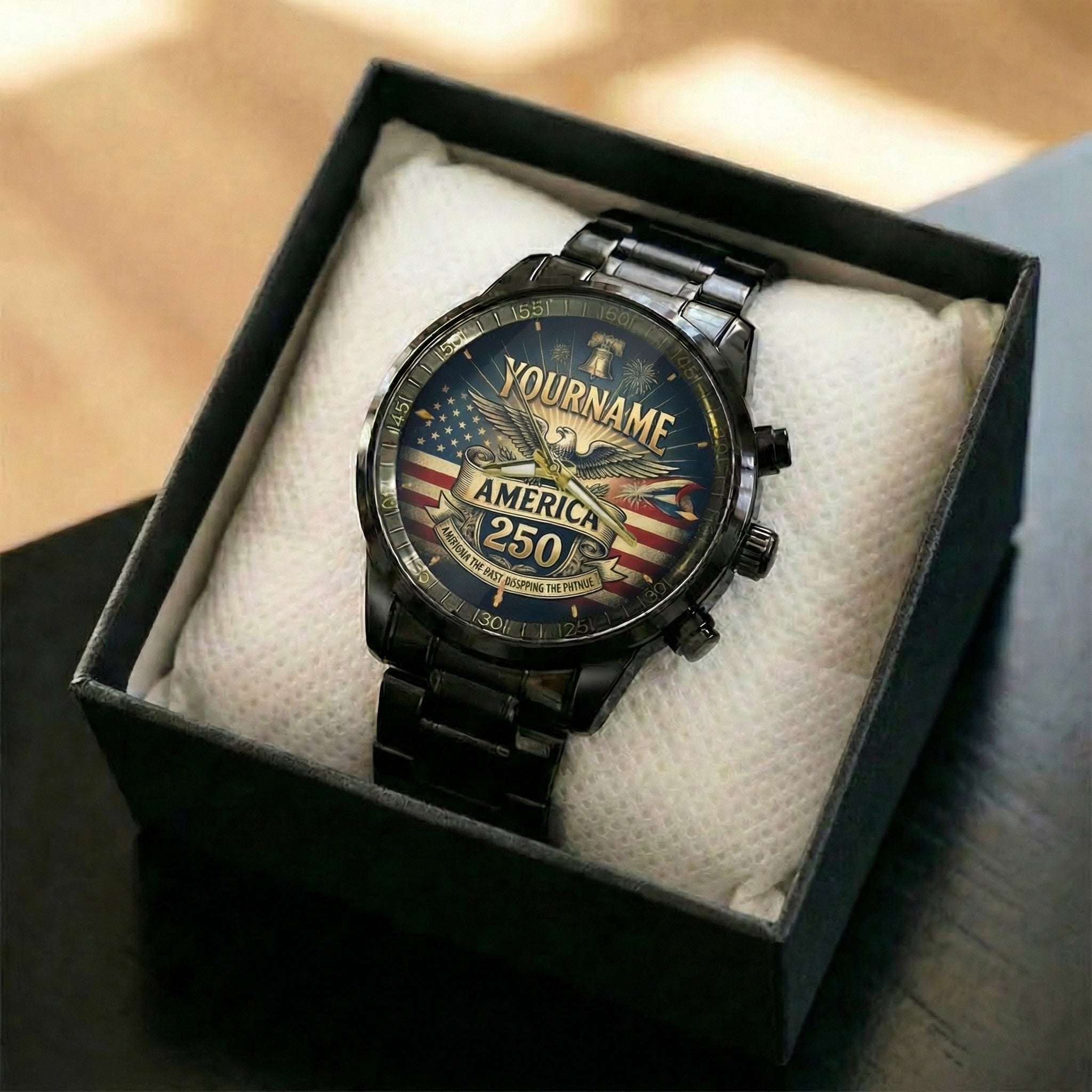 Personalized Name Watch America 250 Honoring The Past, Inspiring The Future